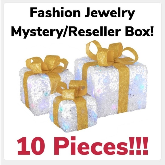 Fashion Jewelry Mystery Box Reseller Box 10 Pieces - Picture 1 of 13